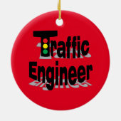 Verkeersengineeringlampjes Keramisch Ornament (Achterkant)