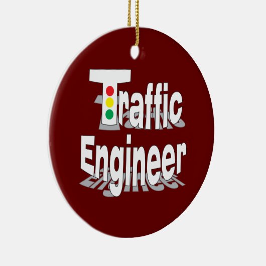 Verkeersengineeringlampjes Keramisch Ornament (Rechts)