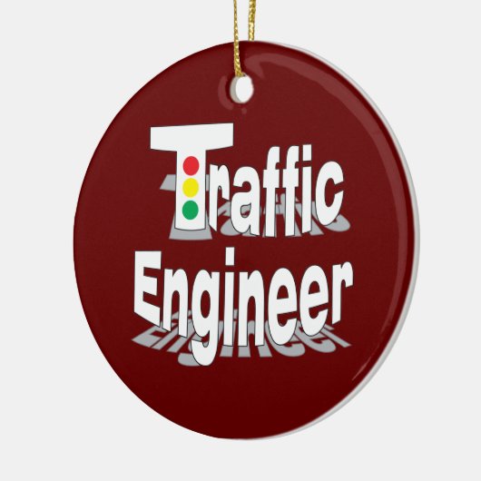 Verkeersengineeringlampjes Keramisch Ornament (Links)