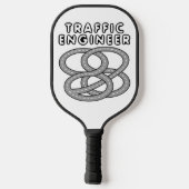 Verkeersengineeringsnelweg Pickleball Paddle (Achterkant)