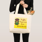 Verkeersingenieur Grote Tote Bag (Voorkant (product))
