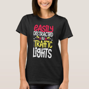 Verkeerslicht Bord Groen Geel Rood Stop Stoplicht T-shirt