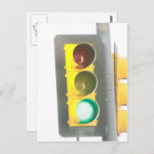 Verkeerslicht Briefkaart (Voorkant / Achterkant)
