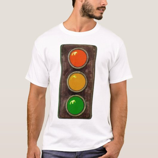 verkeerslicht - Gepersonaliseerd T-shirt (Voorkant)