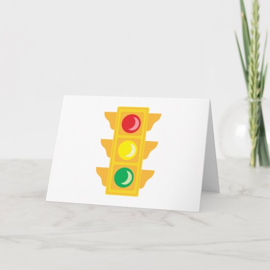 Verkeerslicht Kaart (Voorkant)