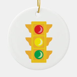 Verkeerslicht Keramisch Ornament