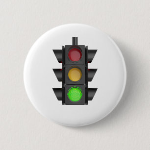Verkeerslicht Ronde Button 5,7 Cm