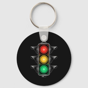Verkeerslicht Shirt Volwassen Kinder Verkeerslicht Sleutelhanger