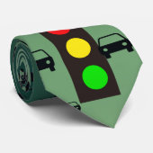 Verkeerslicht Stropdas (Opgerold)