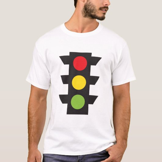 verkeerslicht t-shirt (Voorkant)