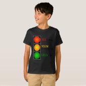 Verkeerslicht T-shirt (Voorkant volledig)