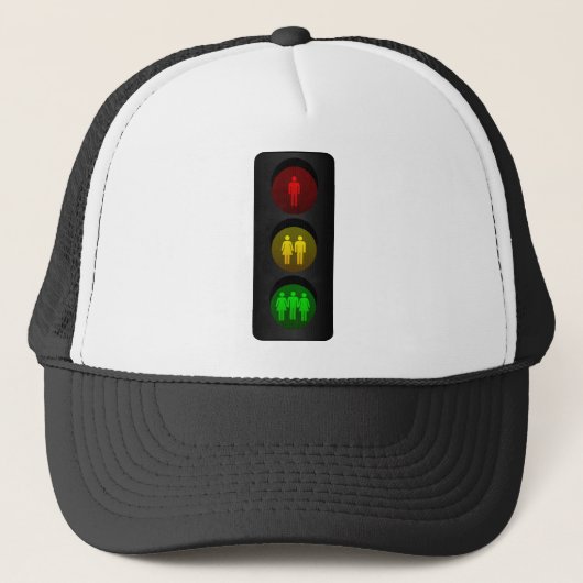 Verkeerslicht Trucker Pet (Voorkant)
