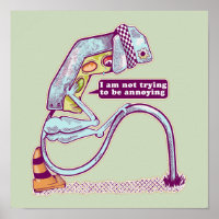 Verkeerslicht ziet er verdrietig uit