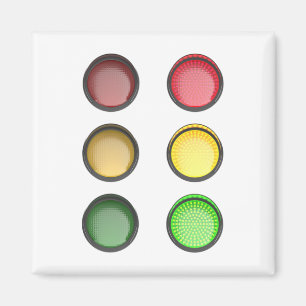 Verkeerslichten Magneet