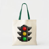 Verkeerslichten rood geel groen signaal tote bag (Voorkant)