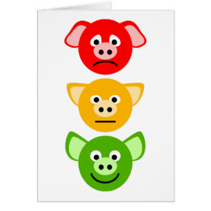 Verkeerslichten voor varkens