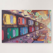 Verkeersopstopping puzzel (Horizontaal)