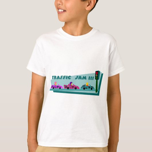 Verkeerspam T-shirt (Voorkant)
