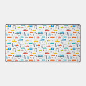 Verkeerspatroon voor auto's in de vorm van een ver bureaumat (Voorkant)