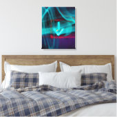 Verkeerspijl Fine Art Canvas Print (Insitu (Slaapkamer))