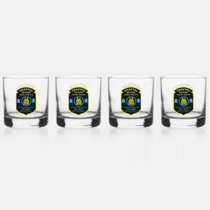 Verkeerspolitie agent pensioen gift whisky glas