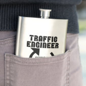 Verkeerstechnicus in de juiste richting flacon (Voorbeeld)