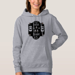 verkeersveiligheid op de fiets hoodie