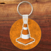 Verkeersveiligheidsconne Sleutelhanger (Voorkant)