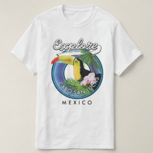Verken cabo san lucas mexico reis patch t-shirt