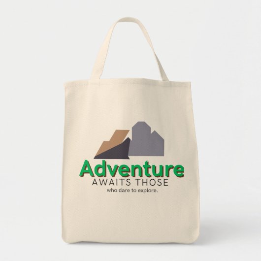 Verken de Adventure Tote Bag (Voorkant)