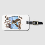 Verken de Alpen Bagagelabel (Voorkant (horizontaal))