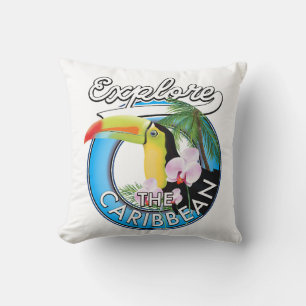 Verken de Caribische reispatch. Kussen