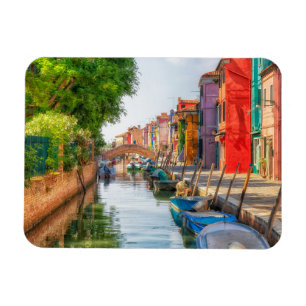 Verken de levendige charme van Burano Magneet