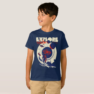 Verken de Ruimte - Kosmische Astronaut T-shirt