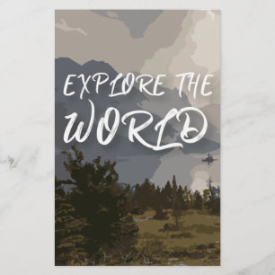 Verken de wereld 5.5" x 8.5" Flyer