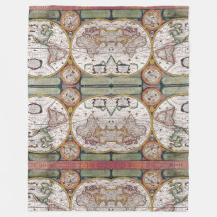 Verken de wereld: Gezellige kaart deken voor avont