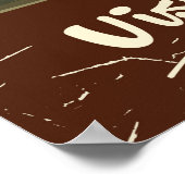 Verken de wildernis! Poster voor brandweerkap (Hoek)