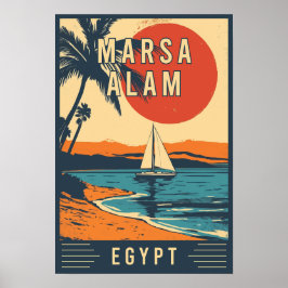 Verken het Rode Zee Paradise Marsa Alam in Egypte  Poster