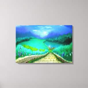 Verken Leven Canvas Afdruk