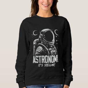 Verken Universe Space Astronaut Galaxy Mannen Vrou Trui