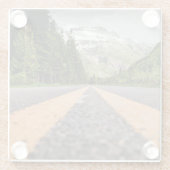 Verkennen Glazen Onderzetter (Achterkant)