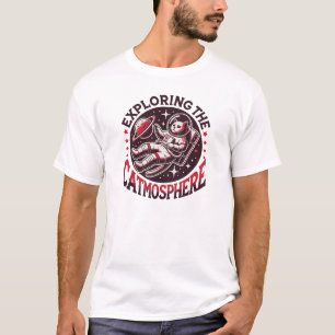 Verkennen van de atmosfeer t-shirt