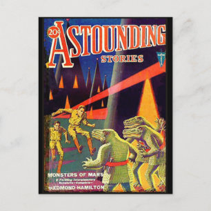 Verkennende verhalen van Super Science apr 1931 Briefkaart