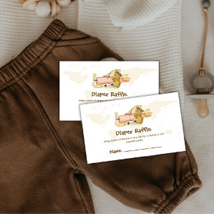 Verkenner Kaart Vliegtuig Luier Lot Baby Shower