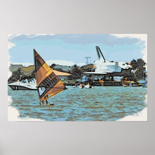 Verkenner waterserie #1 poster (Voorkant)