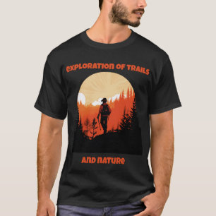 Verkenning van paden en Natuur T-shirt