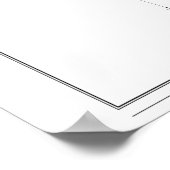 verkenningsblauwdruk voor Space Shuttle Poster (Hoek)