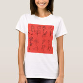 Verketting Flowers T-shirt (Voorkant)