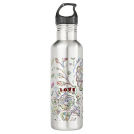 Verketting Flowers Waterfles