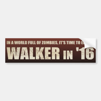 Verkies een Walker '16 - Bumpersticker